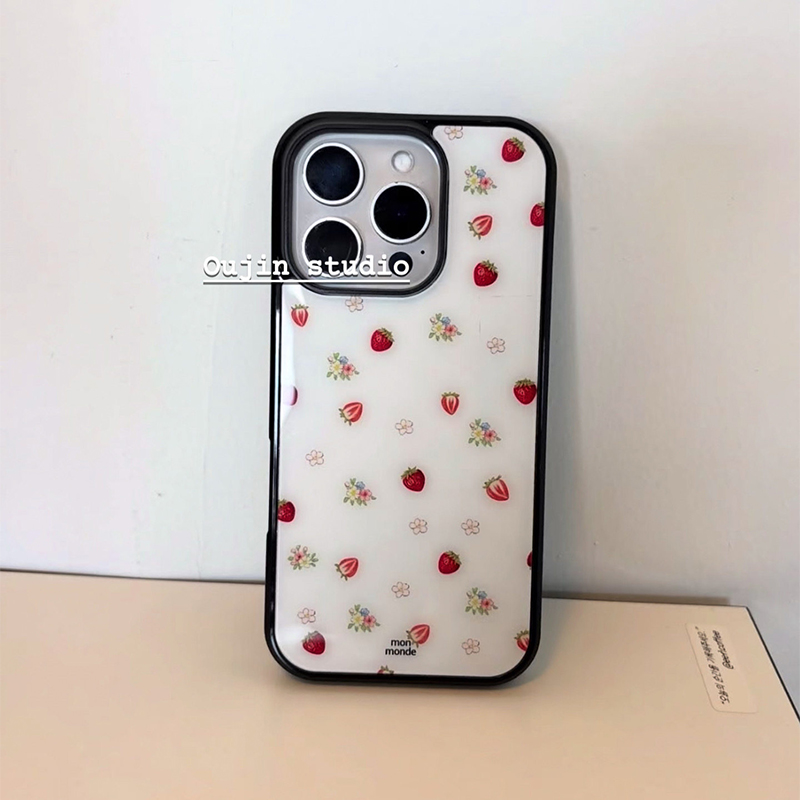 جراب هاتف كوري بتصميم زهور الف - مراجعة Strawberry Huller وسعره