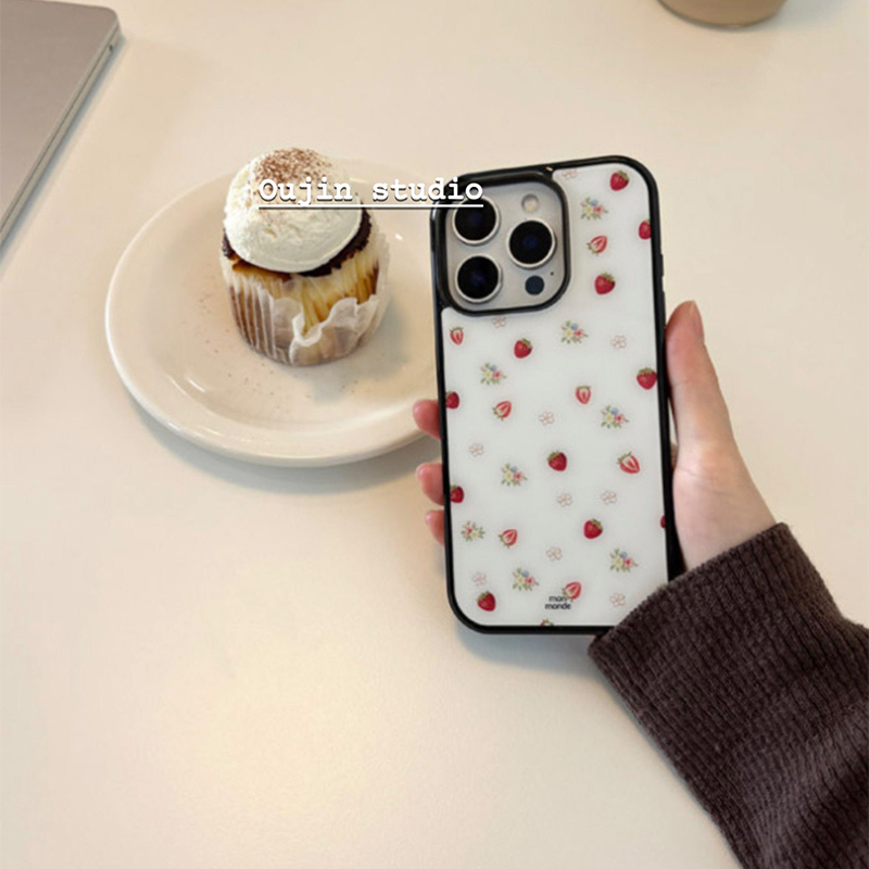 جراب هاتف كوري بتصميم زهور الف - مراجعة Strawberry Huller وسعره