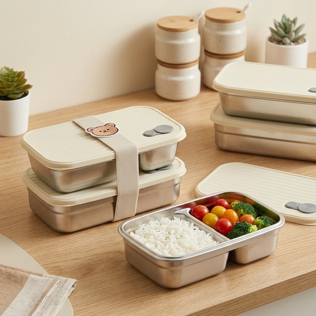 صندوق غداء من الفولاذ المقاوم  - مراجعة Meal Prep Recipes وسعره