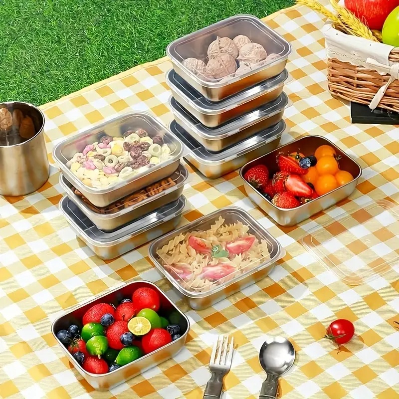 مجموعة من 5 حاويات تخزين طعام  - مراجعة Meal Prep Recipes وسعره